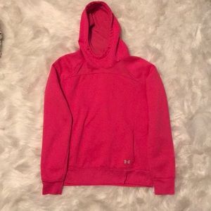 Under armor pink hoodie
